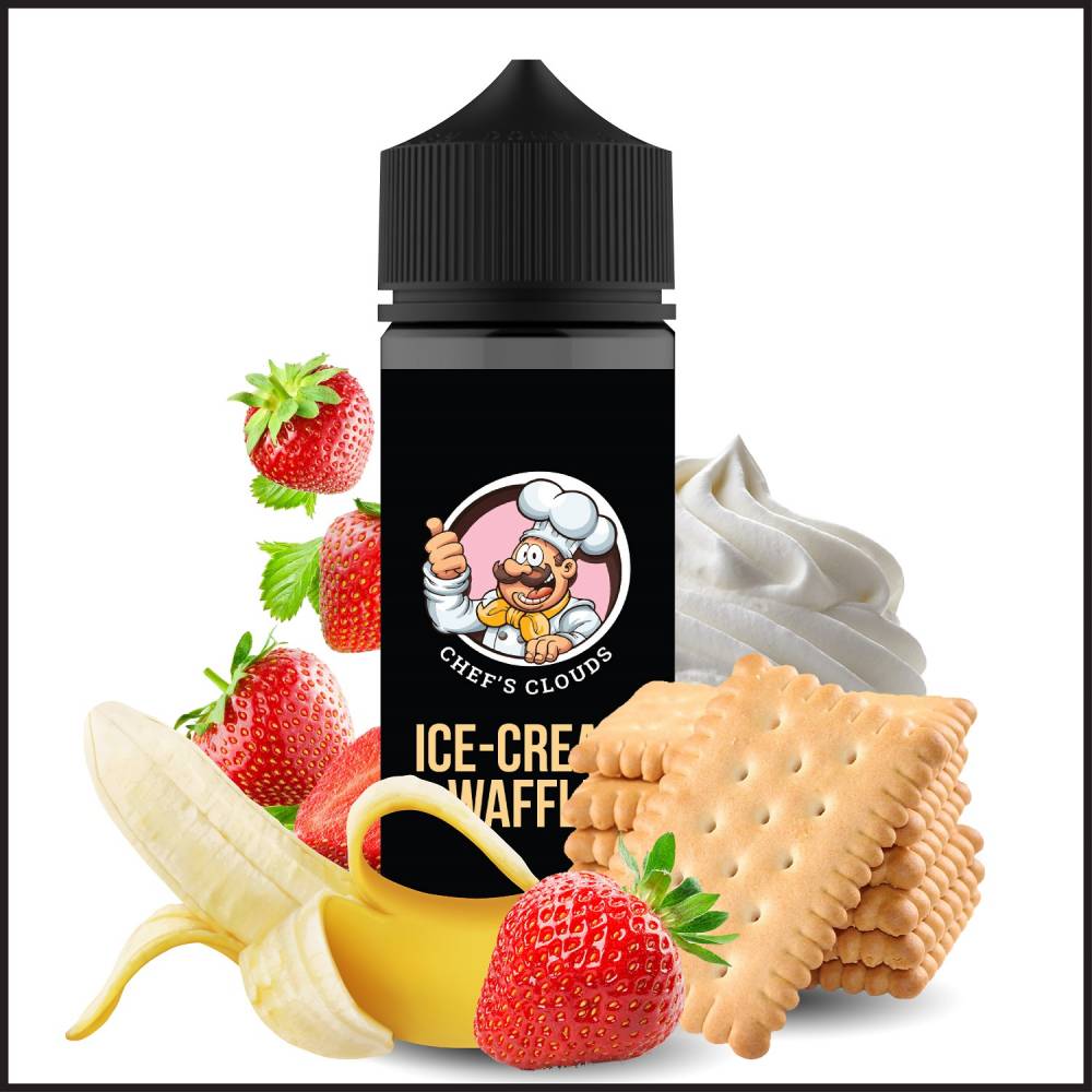 CHEFS CLOUDS ICE CREAM WAFFLE SHOT 120ML